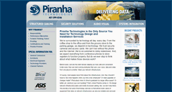 Desktop Screenshot of getpiranha.com