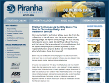 Tablet Screenshot of getpiranha.com
